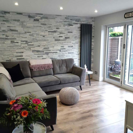 Натуральный камень Pharaon Кварцит бело-серый неоклассик 150x600 мм Натуральный камень Pharaon Кварцит бело-серый неоклассик 150x600 мм