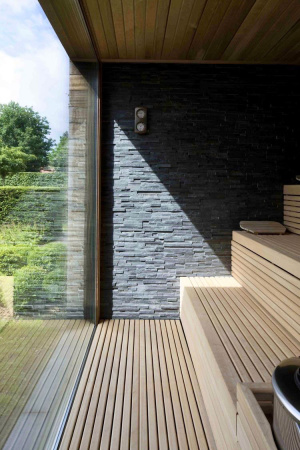 Натуральный камень Pharaon Сланец чёрный классик 150x600 мм Натуральный камень Pharaon Сланец чёрный классик 150x600 мм