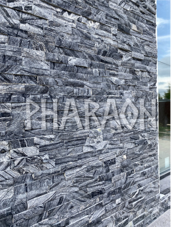 Натуральный камень Pharaon Мрамор древесный серый классик 150x600 мм Натуральный камень Pharaon Мрамор древесный серый классик 150x600 мм