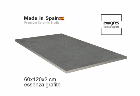 Плитка 60x120x2 Essenza Grafite