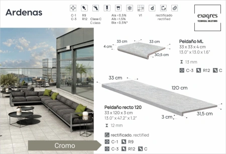 Плитка Ardenas Cromo