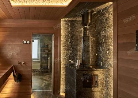 Натуральный камень Pharaon Кварцит черный модерн 180x350 мм Натуральный камень Pharaon Кварцит черный модерн 180x350 мм