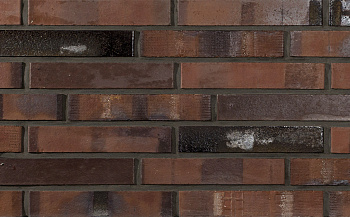 Кирпич клинкерный Westerwaelder Klinker WK 83KS, Naturrot Kohle Spezial, 240*55*71 мм