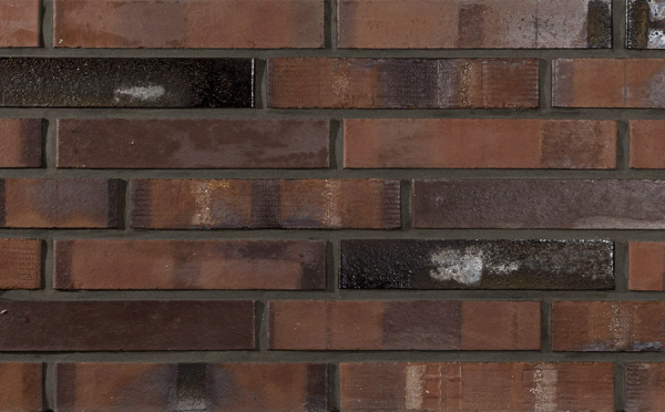 Кирпич клинкерный Westerwaelder Klinker WK 83KS, Naturrot Kohle Spezial, 240*55*71 мм