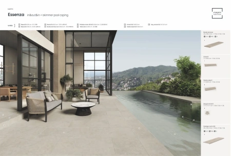 Ступени угловые флорентинер Essenza Creta