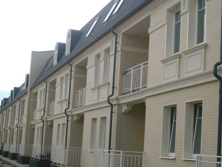 Термопанель Европа Alaska Beige glatt ППУ 80 мм