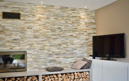 Натуральный камень Pharaon Сланец бежевый классик 150x600 мм Натуральный камень Pharaon Сланец бежевый классик 150x600 мм