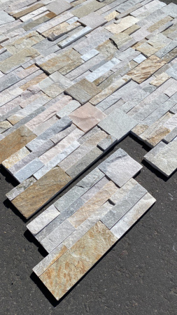 Натуральный камень Pharaon Сланец бежевый модерн 180x350 мм Натуральный камень Pharaon Сланец бежевый модерн 180x350 мм