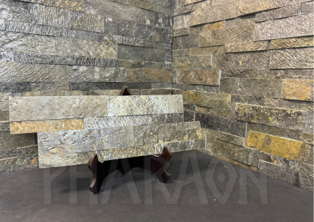 Натуральный камень Pharaon Сланец Деоли Грин 150x400 мм Натуральный камень Pharaon Сланец Деоли Грин 150x400 мм