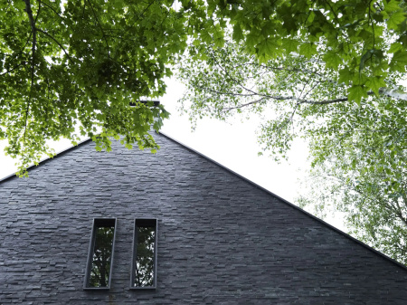 Натуральный камень Pharaon Сланец черный неоклассик 150x600 мм Натуральный камень Pharaon Сланец черный неоклассик 150x600 мм