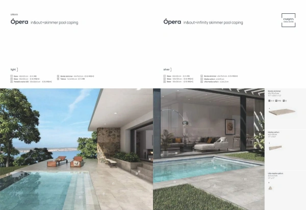 Ступени recto 120 big Opera Silver