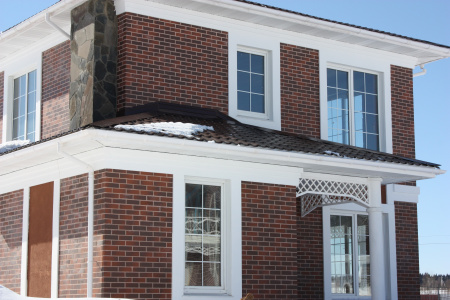 Термопанель Европа Rotbunt struktur ППС МК 60 мм