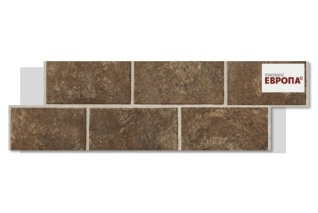 Термопанель Европа Ilario Brown Mat ППС 60 мм