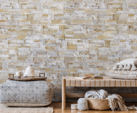 Натуральный камень Pharaon Сланец бежевый модерн 180x350 мм Натуральный камень Pharaon Сланец бежевый модерн 180x350 мм