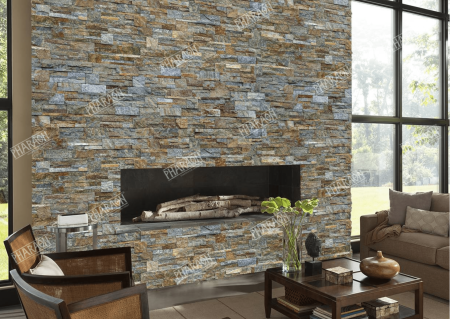 Натуральный камень Pharaon Кварцит мультиколор модерн 180x350 мм Натуральный камень Pharaon Кварцит мультиколор модерн 180x350 мм