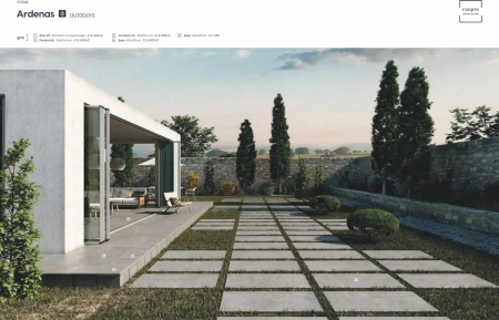 Плитка 60x120x2 Ardenas Antracita