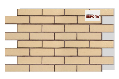 Термопанель Европа Objekta Beige genarbt ППУ 40 мм