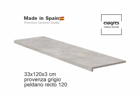 Ступени recto 120 big Provenza Grigio