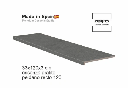 Ступени recto 120 big Essenza Grafite