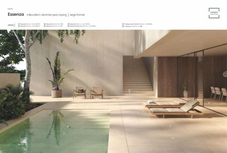 Ступени recto 120 big Essenza Sabbia