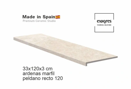 Ступени recto 120 big Ardenas Marfil