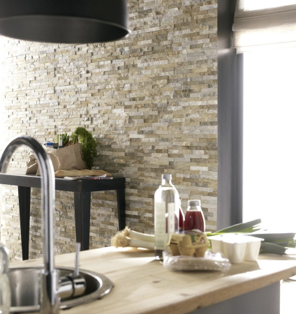 Натуральный камень Pharaon Сланец бежевый классик 150x600 мм Натуральный камень Pharaon Сланец бежевый классик 150x600 мм