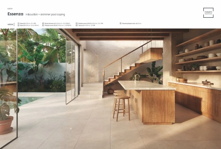 Ступени recto 120 big Essenza Sabbia