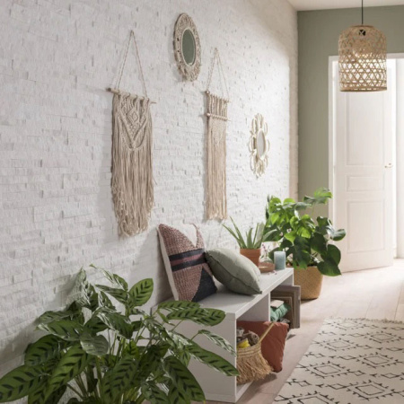 Натуральный камень Pharaon Кварцит белый классик 150x600 мм Натуральный камень Pharaon Кварцит белый классик 150x600 мм