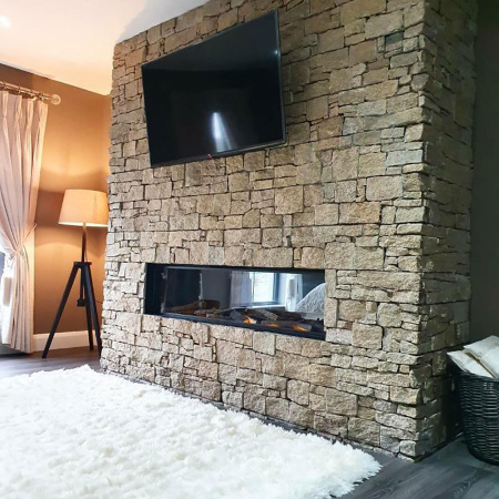 Натуральный камень Pharaon Кварцит серо-коричневый грубый 200x550 мм Натуральный камень Pharaon Кварцит серо-коричневый грубый 200x550 мм