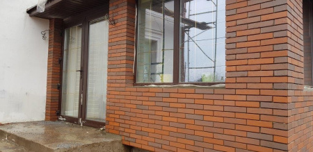 Термопанель Европа Naturbrand Schieferstruktur ППС 80 мм