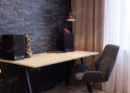 Натуральный камень Pharaon Кварцит чёрный классик 150x600 мм Натуральный камень Pharaon Кварцит чёрный классик 150x600 мм