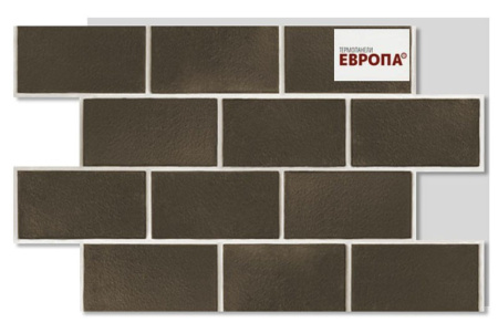 Термопанель Европа Natural Brown New ППС 60 мм