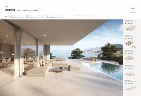 Ступени recto 120 big Bedford Sand