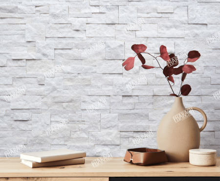 Натуральный камень Pharaon Кварцит белый модерн 180x350 мм Натуральный камень Pharaon Кварцит белый модерн 180x350 мм