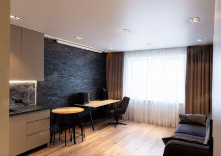 Натуральный камень Pharaon Кварцит чёрный классик 150x600 мм Натуральный камень Pharaon Кварцит чёрный классик 150x600 мм