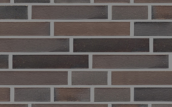 Кирпич клинкерный Westerwaelder Klinker Nr 33A Schwarz-braun, 290*60*52 мм