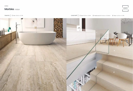 Плитка Marbles Travertino