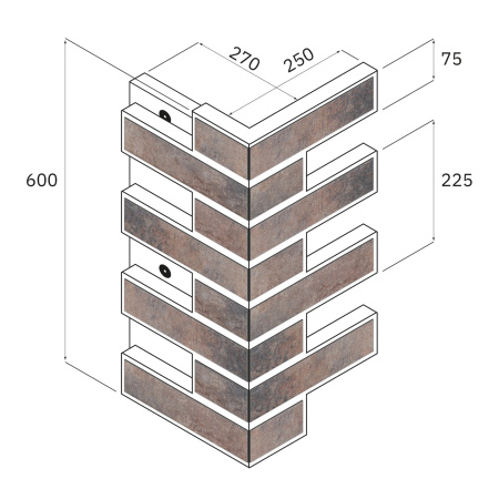 Термопанель Европа Орегон 4 ППС 80 мм Термопанель Европа Орегон 4 ППС 80 мм