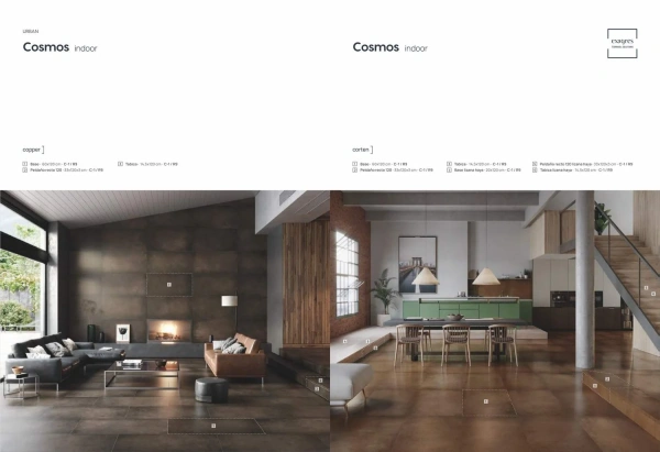 Ступени recto 120 big Cosmos Copper