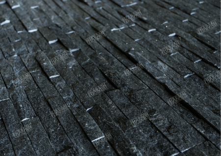 Натуральный камень Pharaon Кварцит чёрный классик 150x600 мм Натуральный камень Pharaon Кварцит чёрный классик 150x600 мм