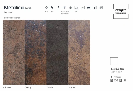 Ступени угловые флорентинер Metalica Basalt