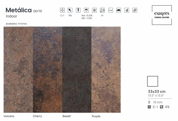 Ступени угловые флорентинер Metalica Basalt