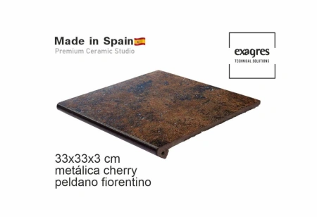 Ступени флорентинер Metalica Cherry