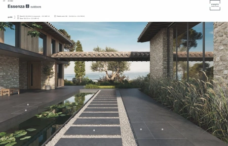 Плитка 60x120x2 Essenza Creta