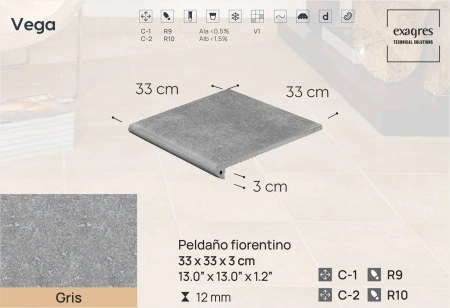 Плитка Vega Gris