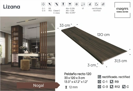 Супени флорентинер 150 big Lizana Nogal