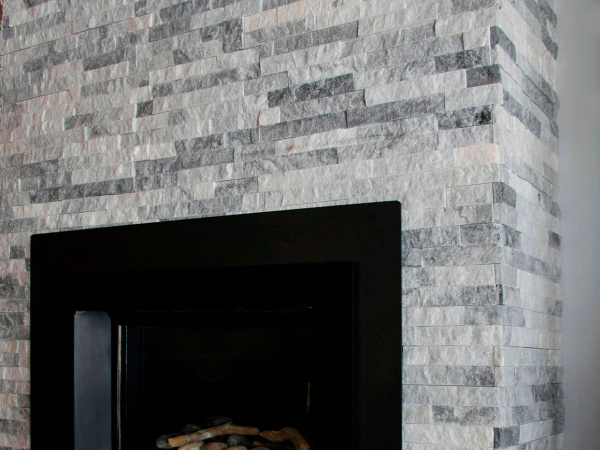 Натуральный камень Pharaon Кварцит бело-серый классик 150x600 мм Натуральный камень Pharaon Кварцит бело-серый классик 150x600 мм