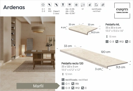 Плитка Ardenas Marfil