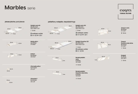 Плитка Marbles Travertino