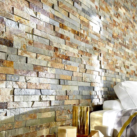 Натуральный камень Pharaon Сланец мультиколор классик 150x600 мм Натуральный камень Pharaon Сланец мультиколор классик 150x600 мм